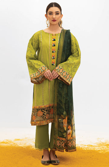 Orient OTL 22 002 U Green Summer Spring Lawn 2022 Online Shopping